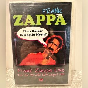 💢 SEALED 💢 Frank Zappa: Does Humor Belong in Music? (1984)